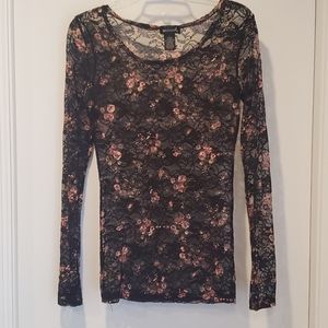 Floral Lace Top